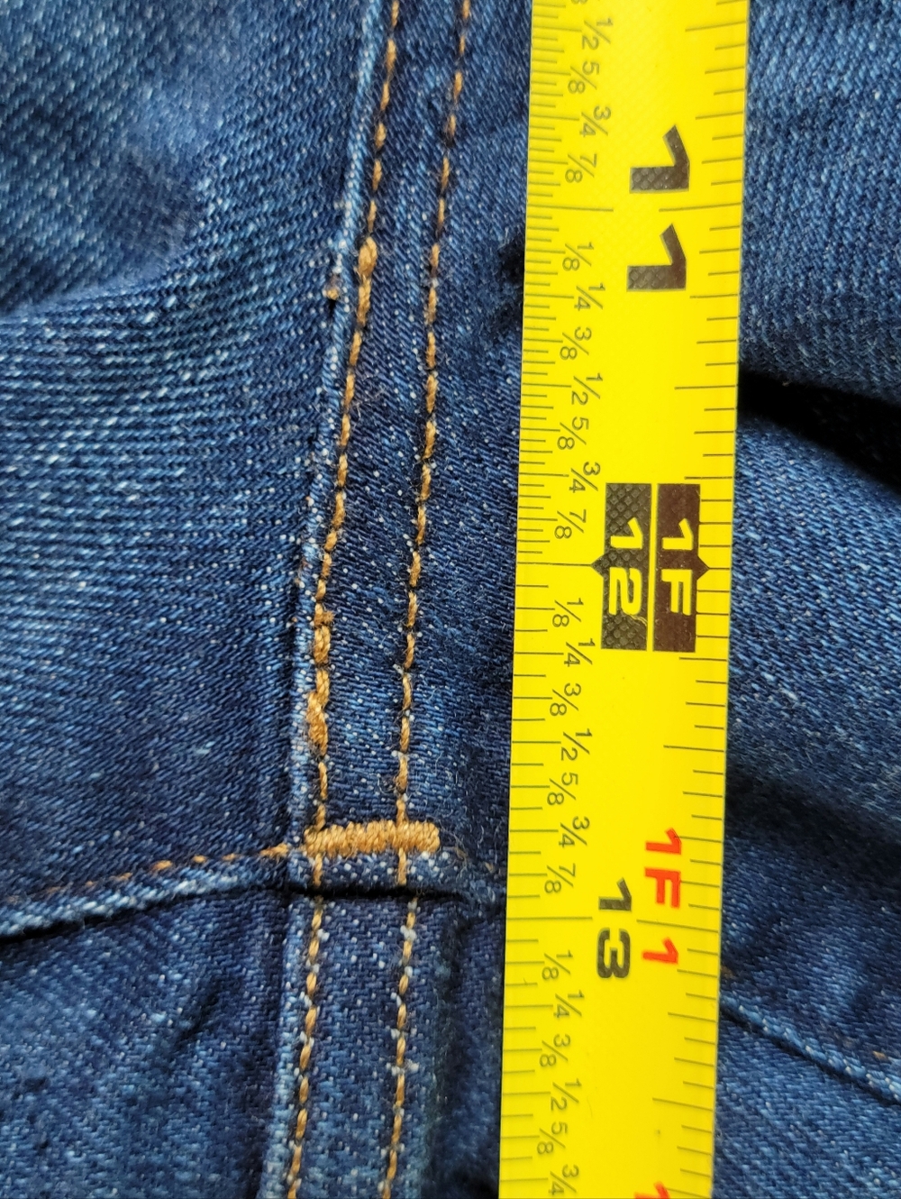 Madewell Emmett Wide Leg Jeans Women Size 32 35X30 Front Patch Pockets Hi Rise - Picture 13 of 15